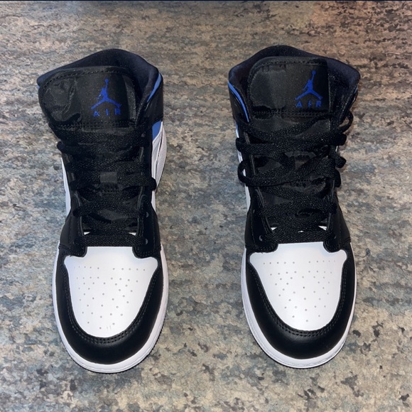 Air Jordan 1 Mid(GS) “Racer Blue”